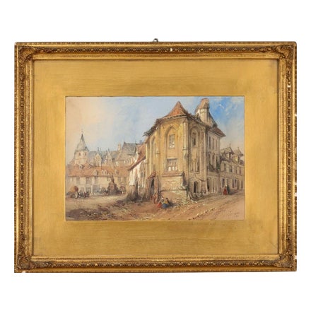 Dipinto Di Thomas Colman Dibdin (Canvas W: 37.00cm, h:26.00 Cm.) For Sale