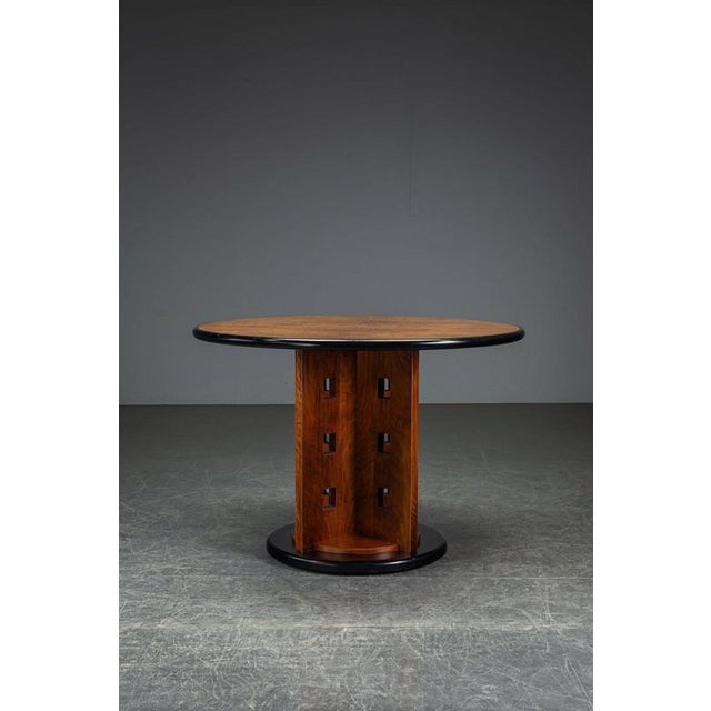 Art Deco Style Side Table, 1980s For Sale - Image 3 of 14
