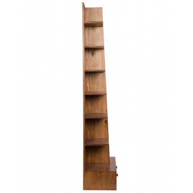 Noir Noir Furniture Zip Bookcase - Dark Walnut For Sale - Image 4 of 5