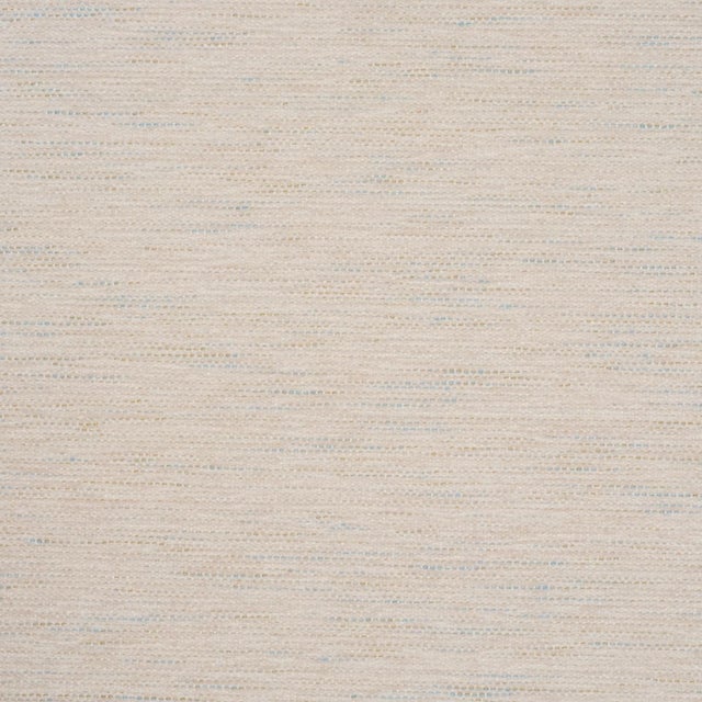 Traditional Sample - Schumacher Corbin Performance Chenille Fabric In Pearl For Sale - Image 3 of 4