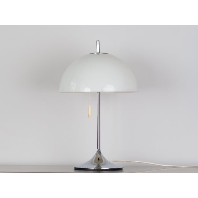 Verner Panton Vintage German Table Lamp by Frank Bentler for Wila, 1970s For Sale - Image 4 of 8