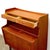 Danish Teak Secretary Desk For Sale - Image 11 of 12