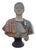 Huge Bust of Roman Emperor, 1950, Marble For Sale