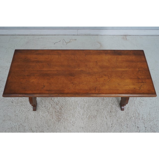 Italian Century Continental Style Console Library Table For Sale - Image 3 of 12