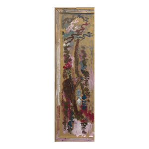1990s Purvis Young, Fertility IV (Large Original Painting on Wood)