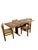Mid-Century Modern Danish Teak 4-Seater Dining Table & Chairs from Gangso Mobler, 1970, Set of 5 For Sale - Image 14 of 15