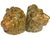 Bronze Pair of Regal Bronze Lion Head Bookends with Verdigris Patinated Highlights For Sale - Image 8 of 11