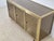 Gold Mid-Century Modern Buffet by Michel Pigneres for L'Angolo Metallarte Roma, France, 1970s For Sale - Image 8 of 9