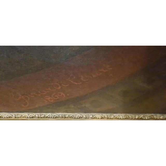 Cesare Ghirardi, Adonis' Mother Myrrha, 1869, Oil on Canvas, Framed For Sale - Image 16 of 18