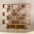 Modern Six Shelves 'Verticale' Polished Oak Shelving Unit For Sale - Image 3 of 9