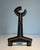Modernist Cast Iron and Wrought Iron Andirons - a Pair For Sale - Image 10 of 12