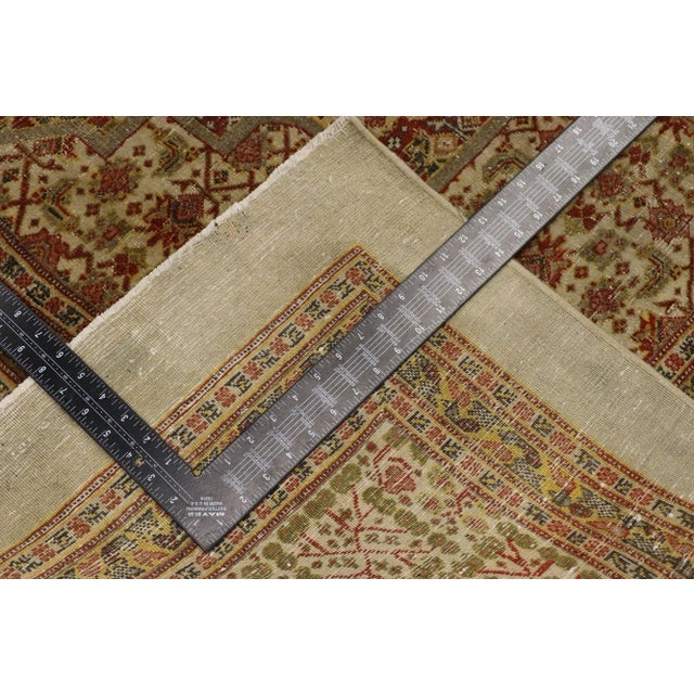 Antique Persian Tabriz Rug - 10'09 X 14'3 For Sale In Dallas - Image 6 of 10