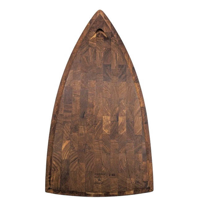1960s Digsmed Teak Wood Carving and Charcuterie Board For Sale - Image 10 of 11