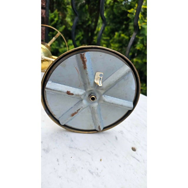 Brass Desk Lamp, Denmark, 1950s For Sale - Image 9 of 10