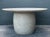 Vintage Boho Textured Pedestal Dining Table For Sale - Image 9 of 11