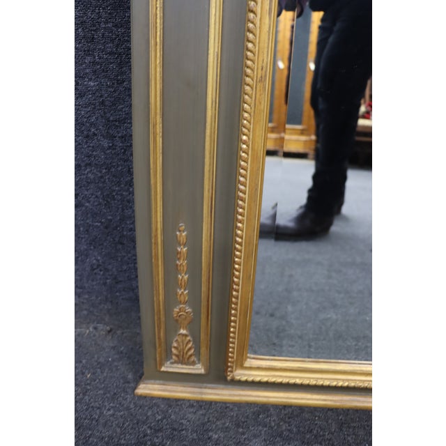 Carvers’ Guild Trudeau Neoclassical Gilt Mirror For Sale - Image 10 of 11