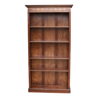 Sheraton Open Front Bookcase Inlay For Sale