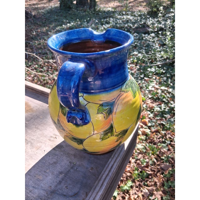 Lemon Decorated Pitcher For Sale - Image 4 of 7
