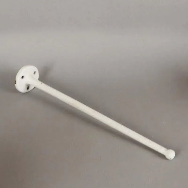 Art Deco Enamelled Towel Rack For Sale - Image 6 of 8