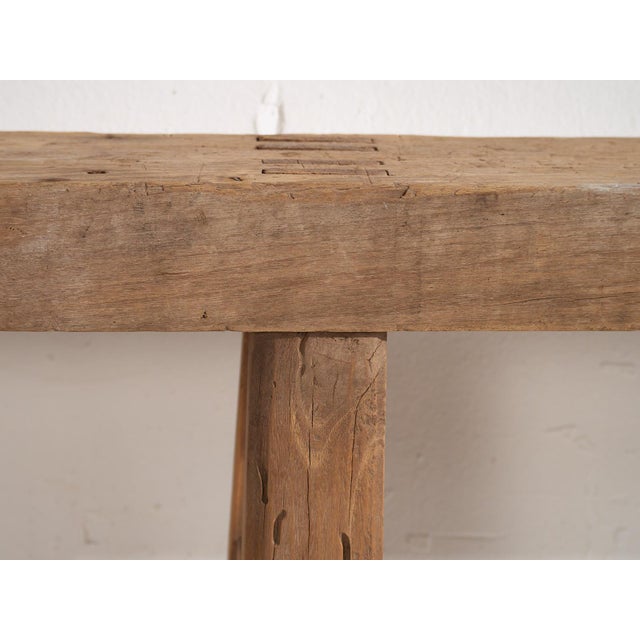 Large Antique Bench, 1870s For Sale - Image 9 of 15