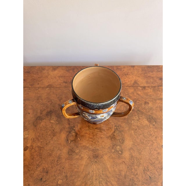 Early 20th Century Antique Loving Cup from Royal Doulton, 1900 For Sale - Image 5 of 6