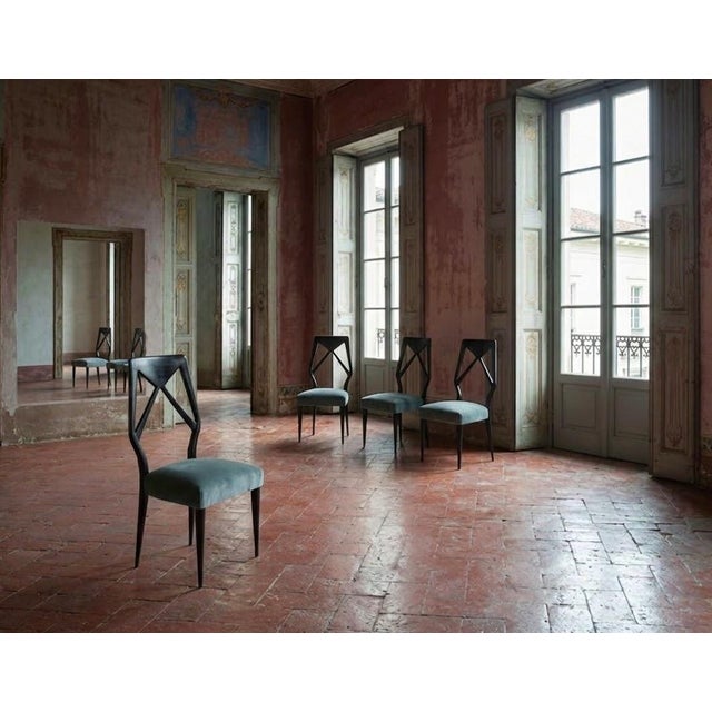 Mid-Century Modern Chairs attributed to Vittorio Dassi for Dassi Mobili Moderni, 1950s, Set of 5 For Sale - Image 3 of 11