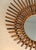 Brown Rattan Mirror. French. Circa 1970 For Sale - Image 8 of 12