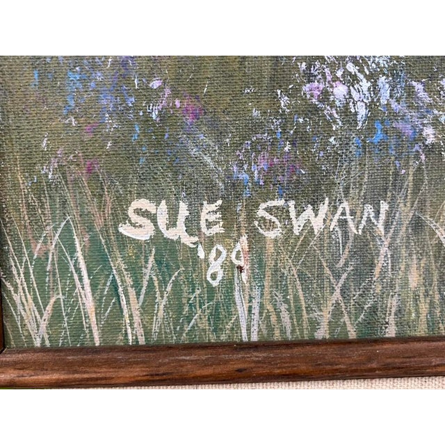 Details Artist: Sue Swan Medium: Oil on panel Date: 1989 (signed and dated lower left) Style: Realist wildlife / rustic...