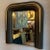 Late 19th Century Neoclassical Cast Iron and Brass Wall Mirror For Sale - Image 4 of 10