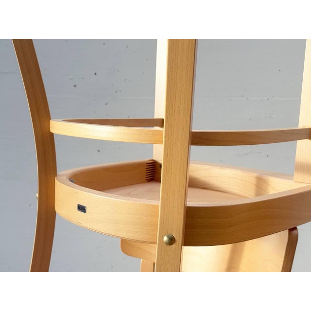 Side Chair in Beech by Ton For Sale - Image 13 of 15