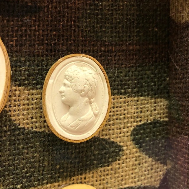 Pair of Antique 19th Century Framed Intaglios For Sale In New York - Image 6 of 10