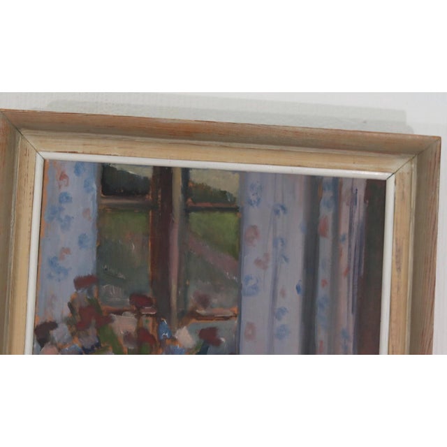 Karl Erik Billeström, Muted Scene, 1960s, Oil on Panel, Framed For Sale - Image 8 of 13