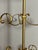Gilt Wrought Iron 3-Tier Revolving Coat Stand Hat Rack, Koegl Style, Italy, 1950s For Sale - Image 10 of 12