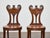 Pair of English Mahogany Hall Chairs with Carved Eagle Heads, 19th Century For Sale In Atlanta - Image 6 of 11