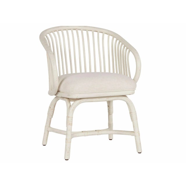Casual yet contemporary, the Aruba Rattan Chair showcases a rounded, open-air back with gently integrated texture details,...