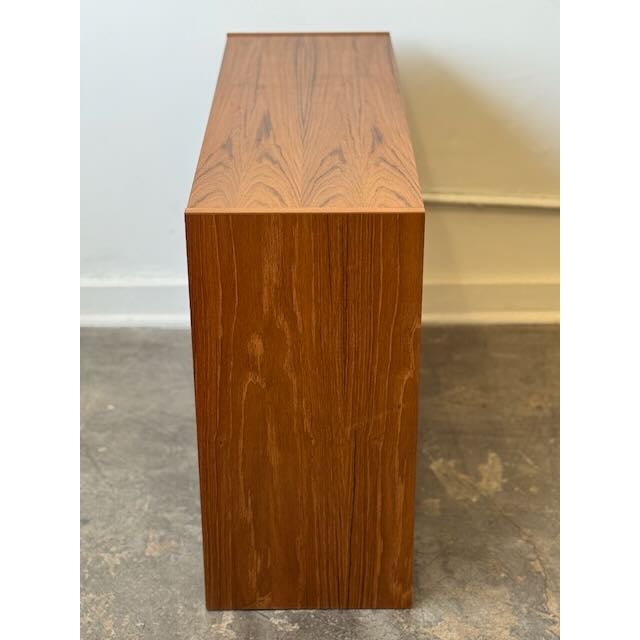Mid-Century Modern 1970's Teak Low Shelving For Sale - Image 3 of 10