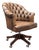 English Chesterfield Desk Chair For Sale