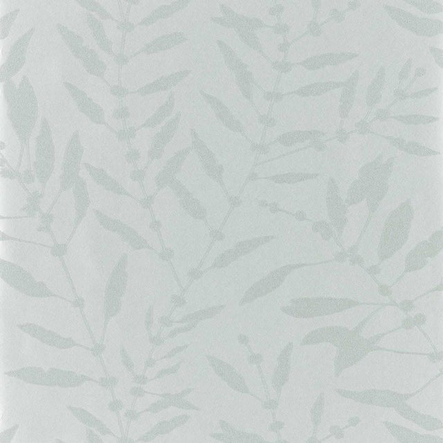 Harlequin Chaconia Shimmer Wallpaper in Stone - a Sample For Sale