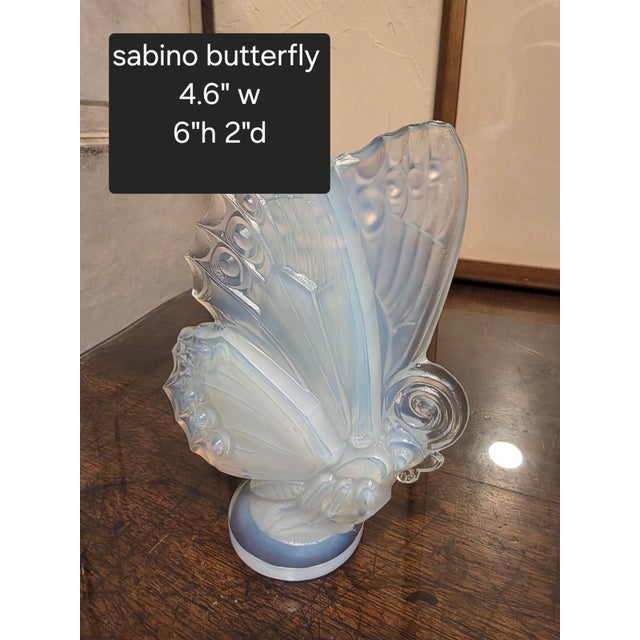 Glass Sabino Butterfly With Closed Wings For Sale - Image 7 of 8