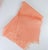 French Vintage Bellariva Italian Peach Mohair Wool Scarf - A Pair For Sale - Image 3 of 5