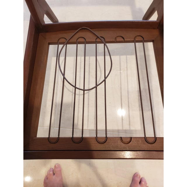 Vintage Ole Wanscher for France & Daverkosen Fd-109 Model Lounge Chairs - a Pair For Sale - Image 10 of 12