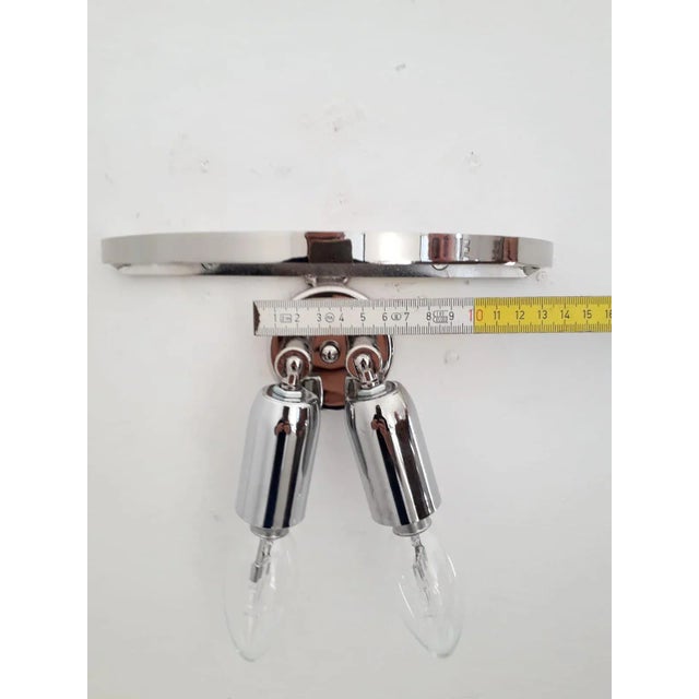 Mid 20th Century Fiamme Sconces by Mazzega - a Pair For Sale - Image 9 of 10