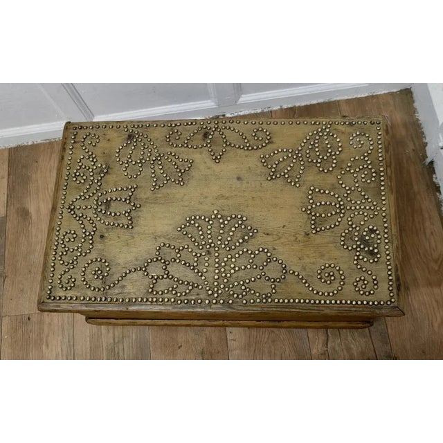 Vintage Victorian Blanket Chest in Pine For Sale - Image 4 of 8