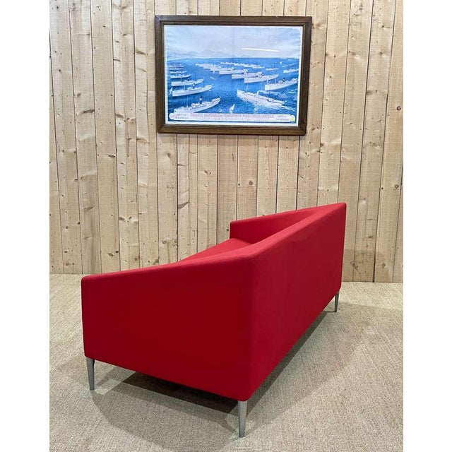 Red Salon - Seven- 3 Pieces by Michiel Van Der Kley for Artifort, Set of 3 For Sale - Image 8 of 18