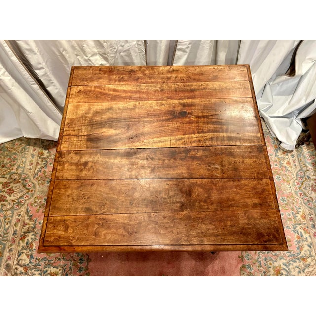 Late 19th Century Napoleon III Walnut Table For Sale - Image 5 of 6
