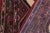 Red Boho Chic Persian Hamadan Red/Brown Wool Runner Rug- 2'5'' X 9'1'' For Sale - Image 8 of 10