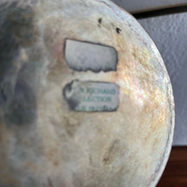 1970s John Richards Collection Pierced Silver Lidded Canister Jars- Set of 2 For Sale - Image 9 of 10