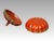 Wood Old Asian Gourd Form Red Lacquer Box With Gold & Glass Jewels, Hand Carved For Sale - Image 7 of 7