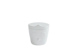 Ainu Collection Honey and Sugar Canister Jar Set in Ceramic by Soshiro, 2020
