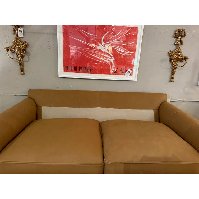 Restoration Hardware Leather For Sale - Image 11 of 12